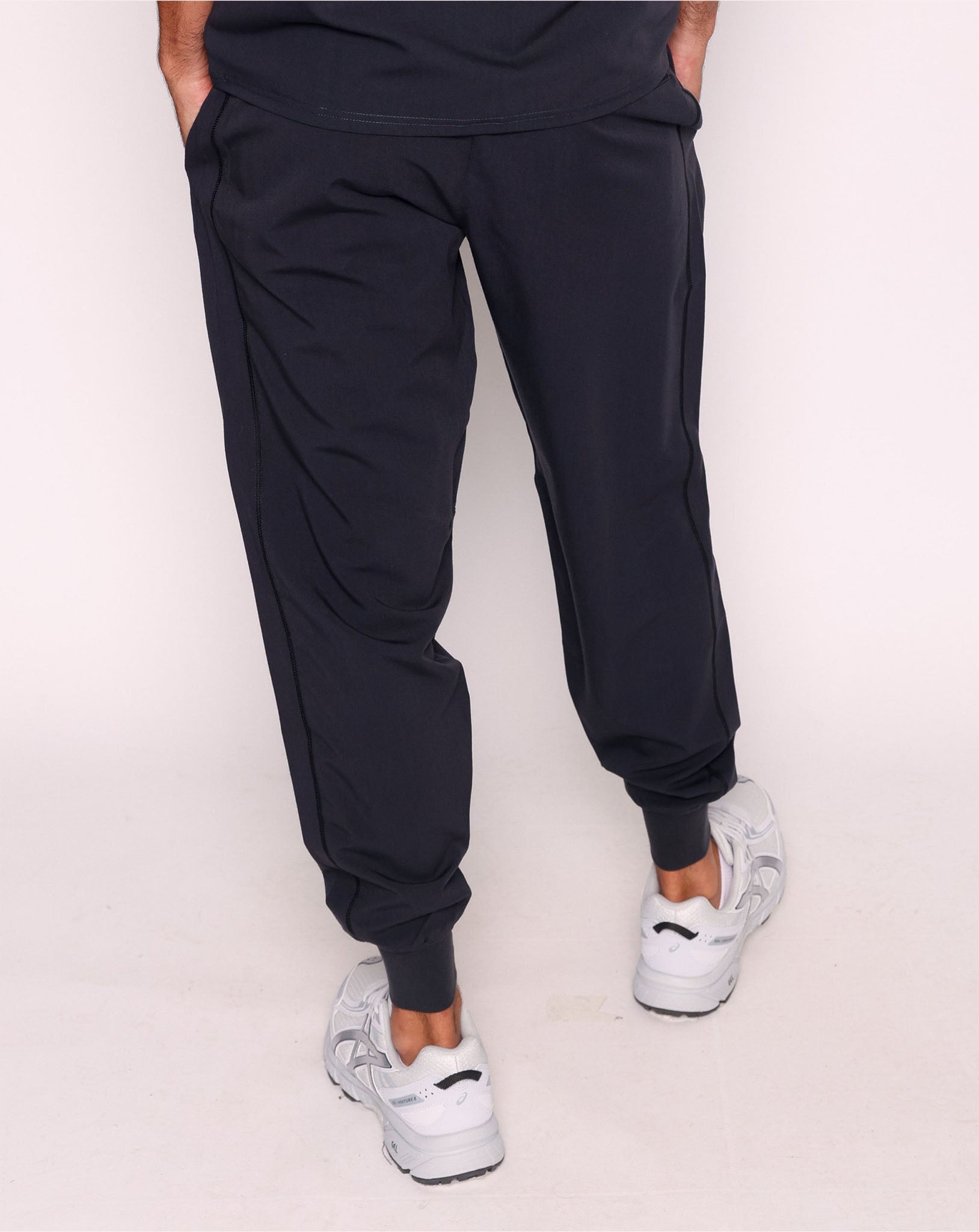 Maxwell Men's Scrub Joggers | Black