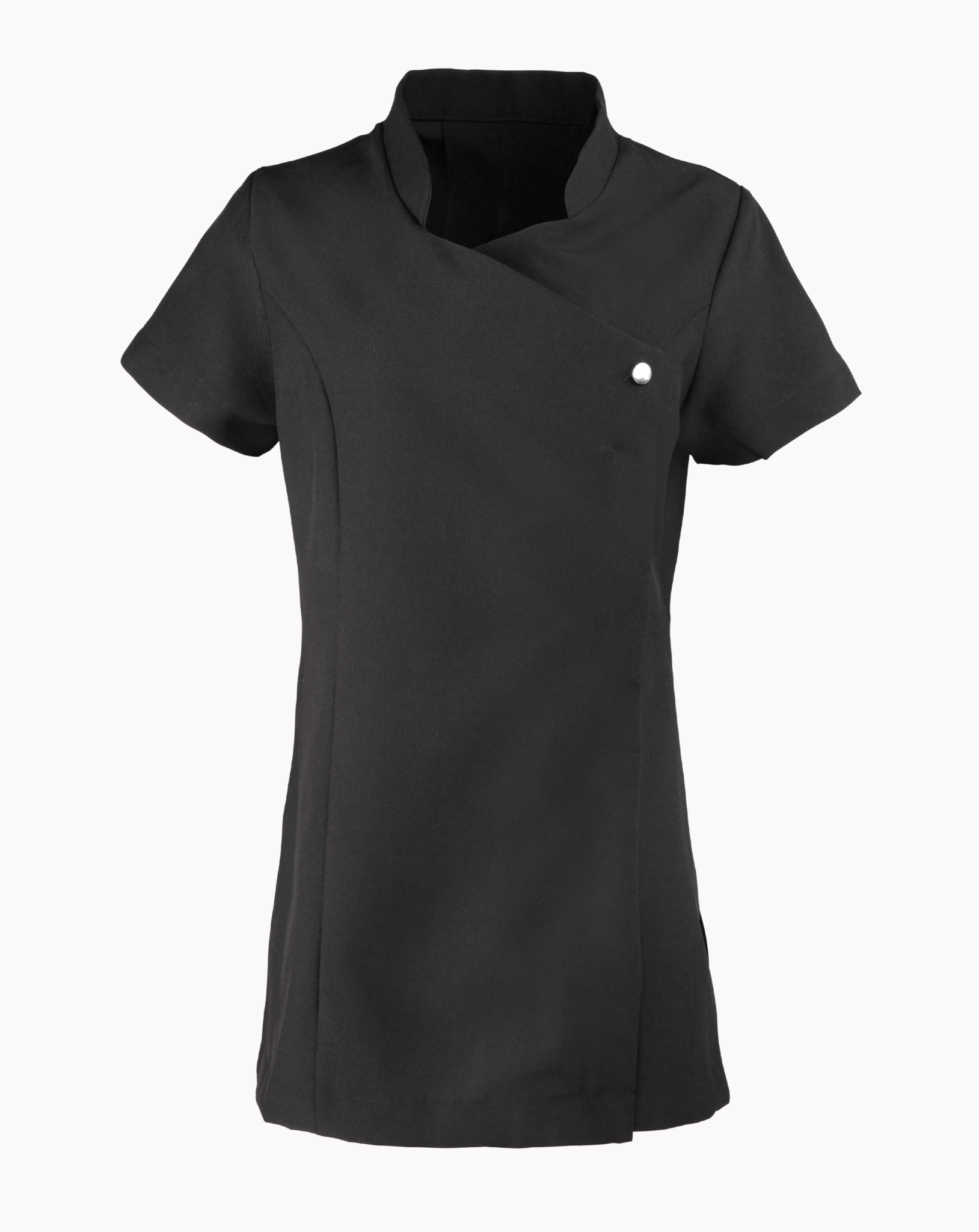Poppy Premier Mandarin Collar One Button Beauty Tunic