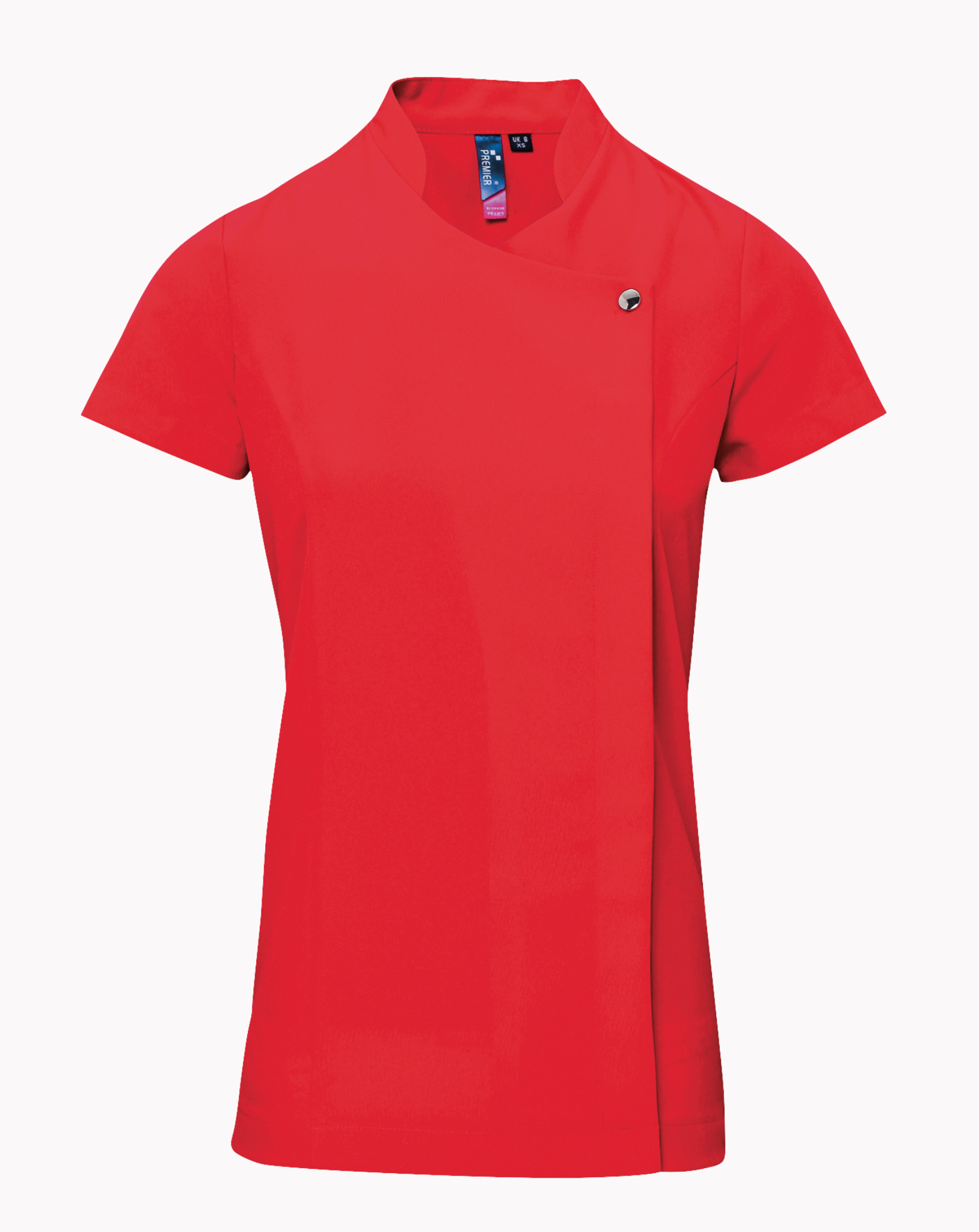 Poppy Premier Mandarin Collar One Button Beauty Tunic