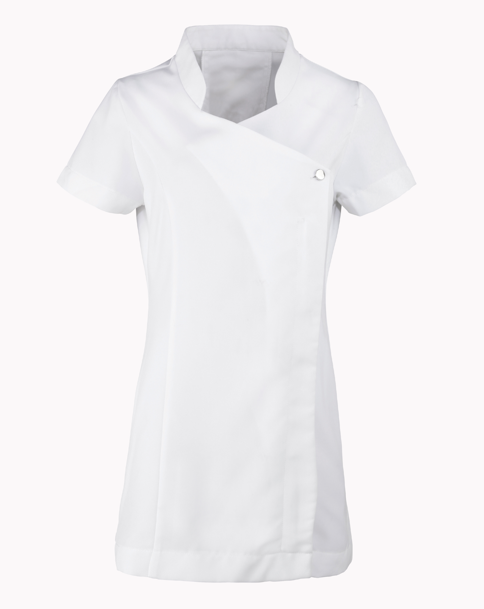 Poppy Premier Mandarin Collar One Button Beauty Tunic