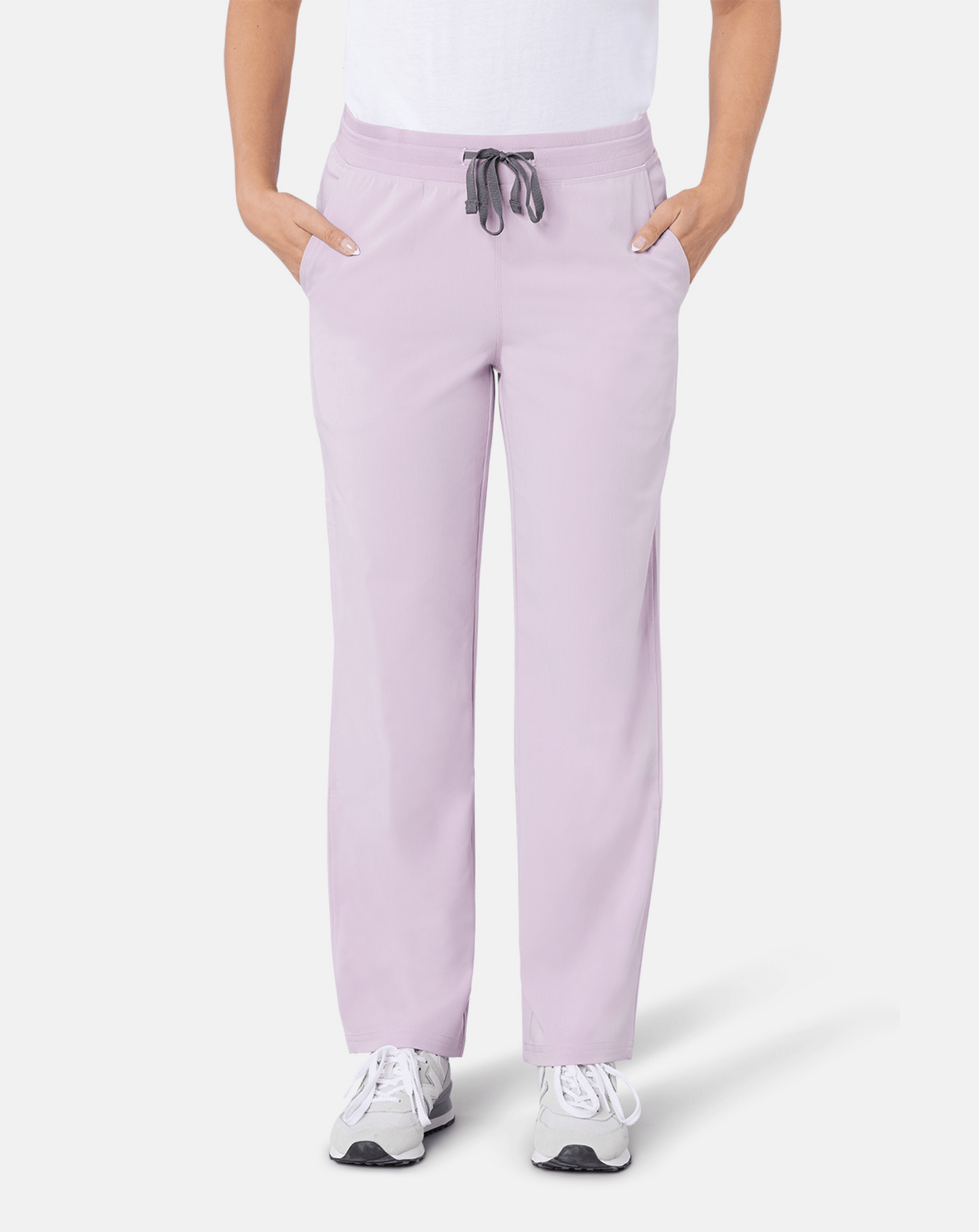 Arlo Women's Straight Leg Scrub Bottoms | Blush Pink