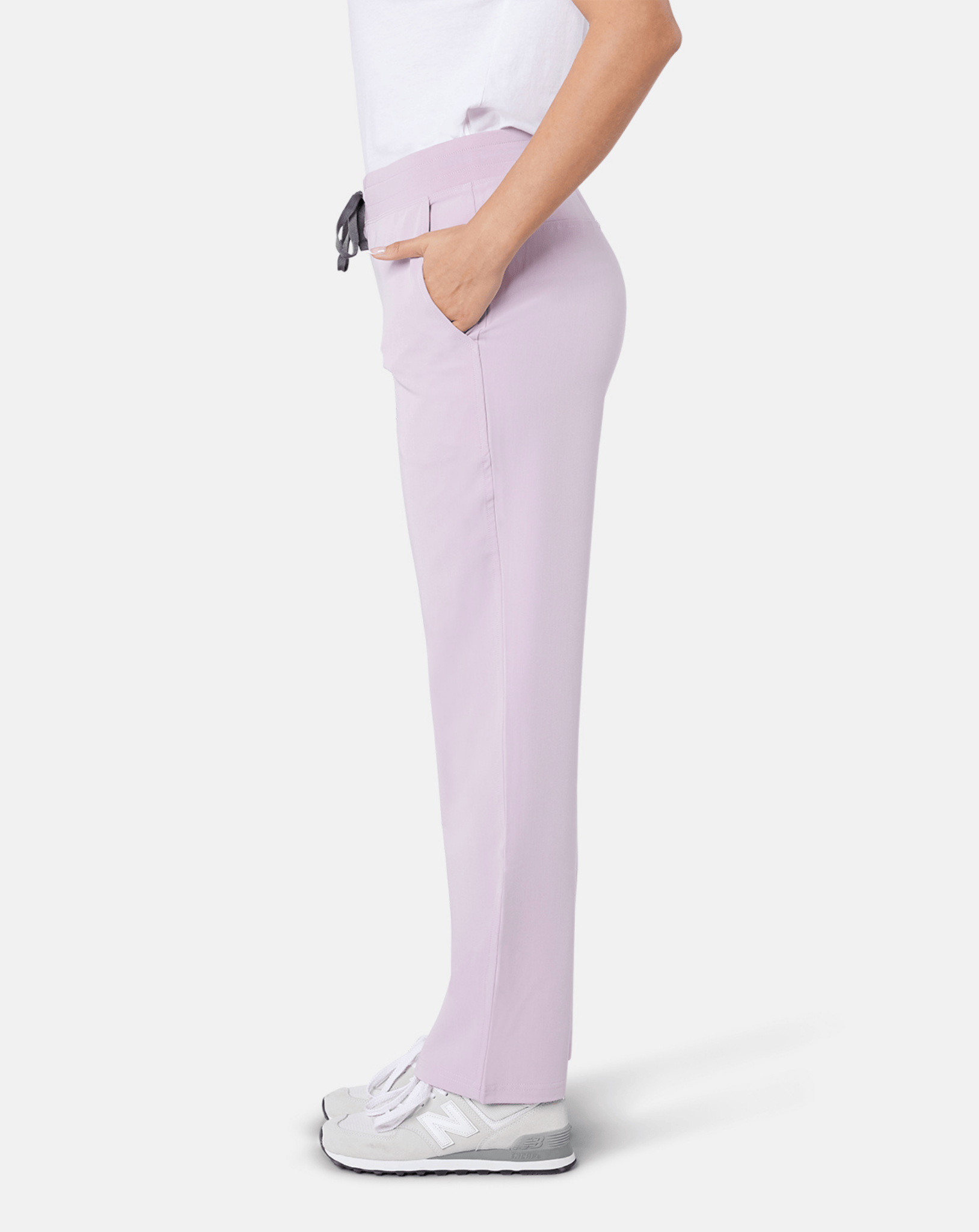 Arlo Women's Straight Leg Scrub Bottoms | Blush Pink