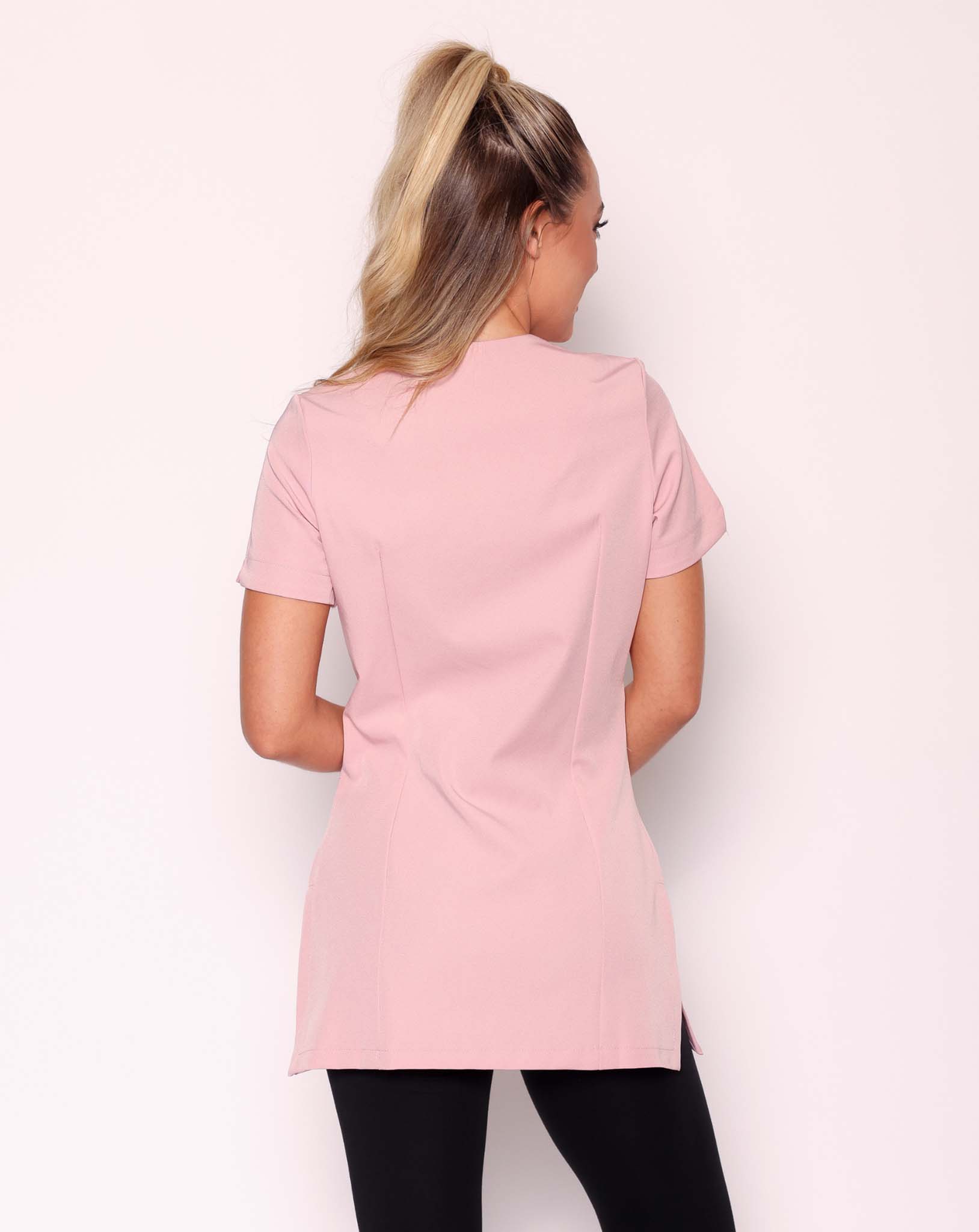 Belle Women's Asymmetric Beauty Tunic | Blush