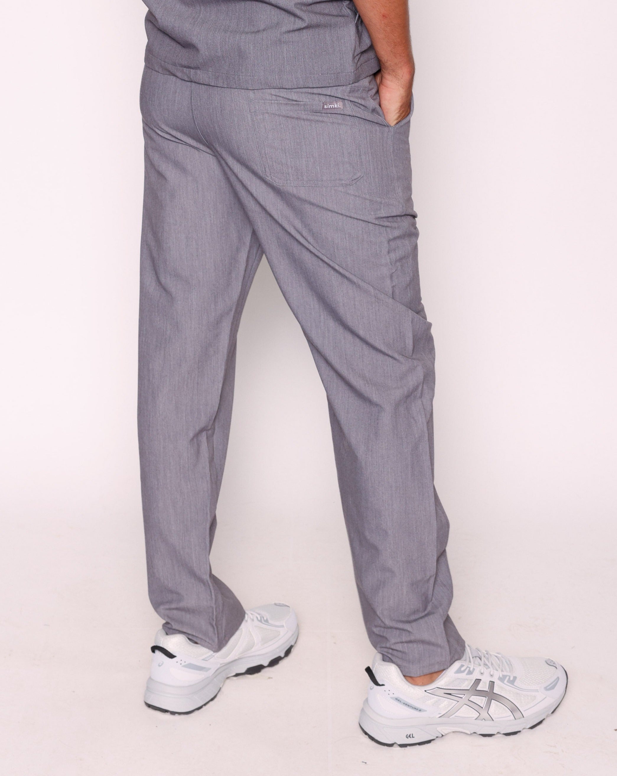 Otto Men's Scrub Trouser | Charcoal Grey