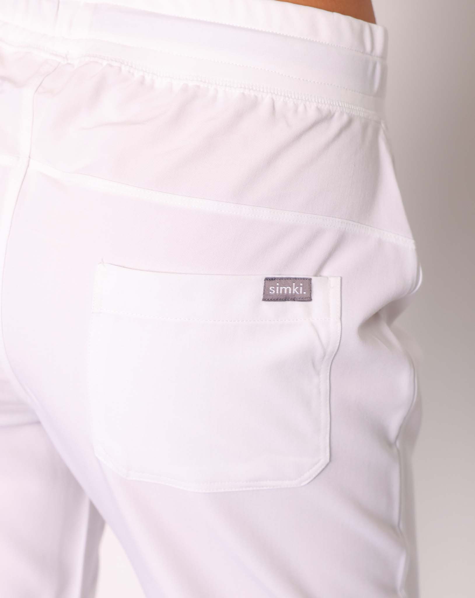 Neo Scrub Joggers - White