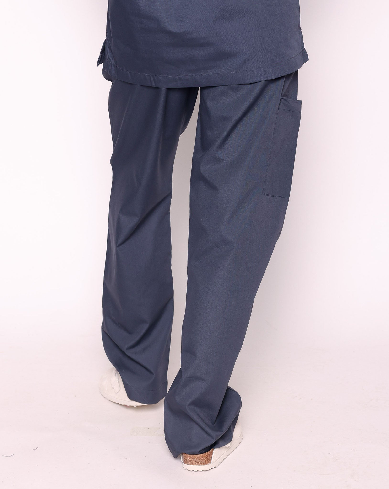 Newbury Unisex Drawstring Scrub Trousers | Charcoal Grey