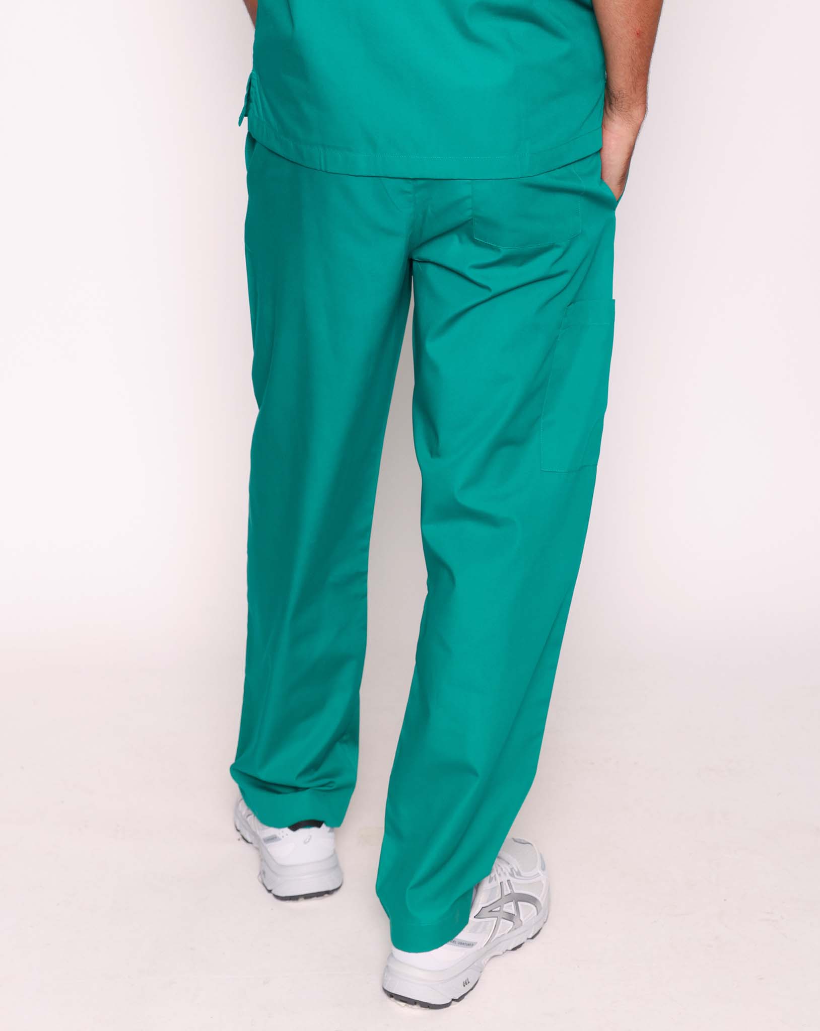 Newbury Unisex Drawstring Scrub Trousers | Forest Green
