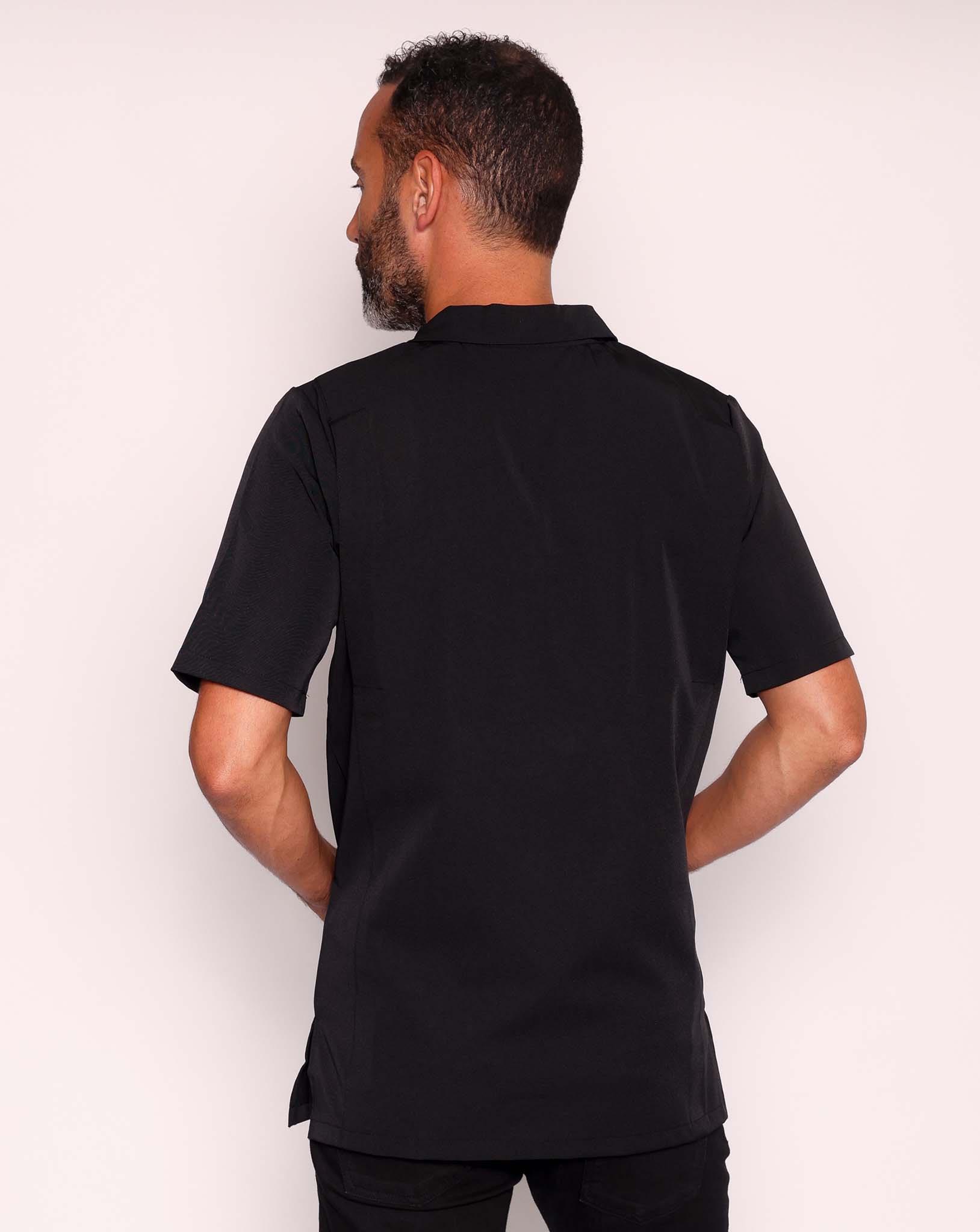 Sketch Men's Work Tunic | Black
