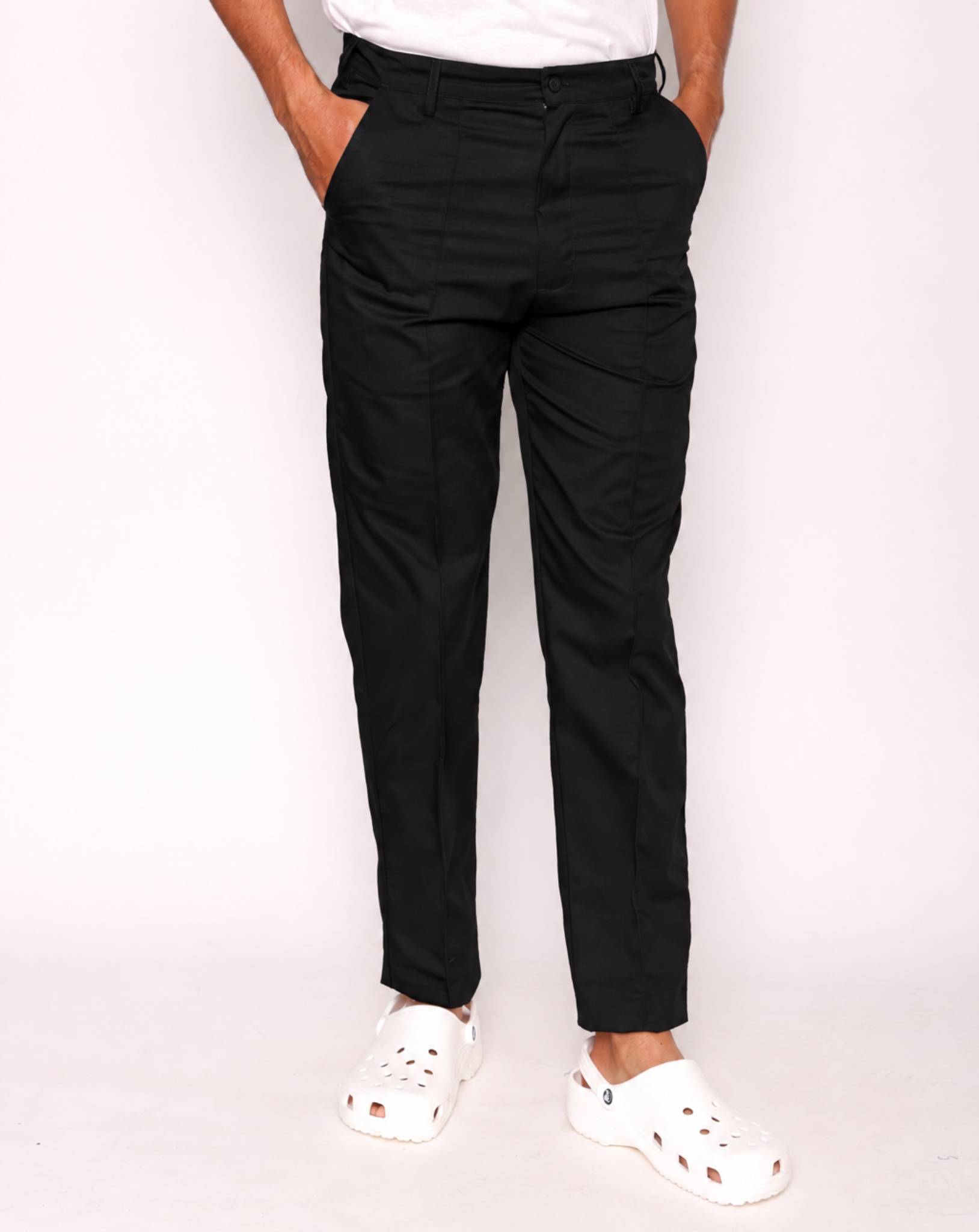 York Men's Healthcare Trousers | Black