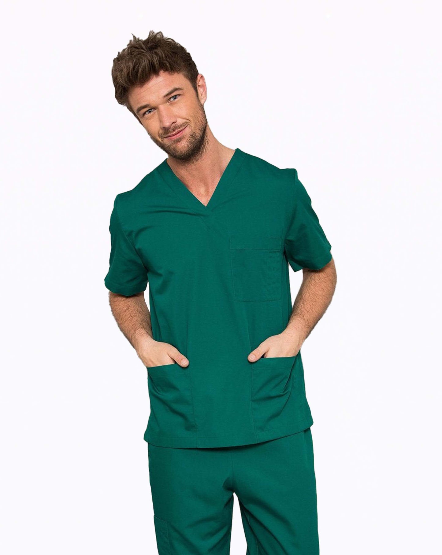 aesthetic green scrubs