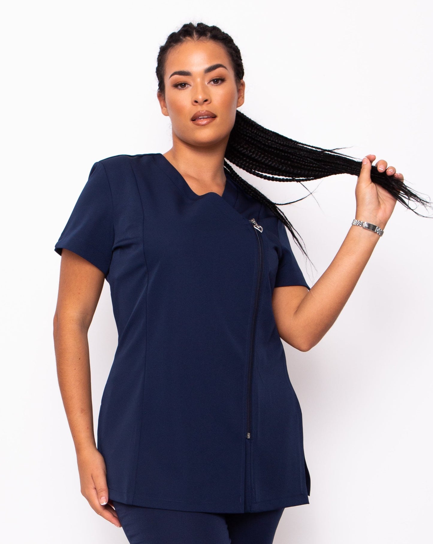 navy beauty tunic