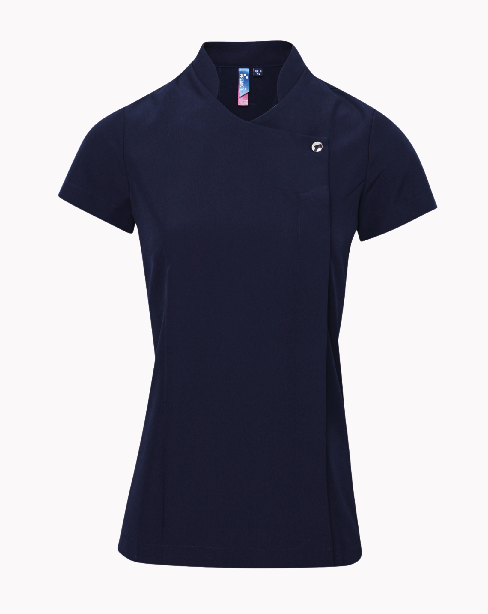 Poppy Premier Mandarin Collar One Button Beauty Tunic