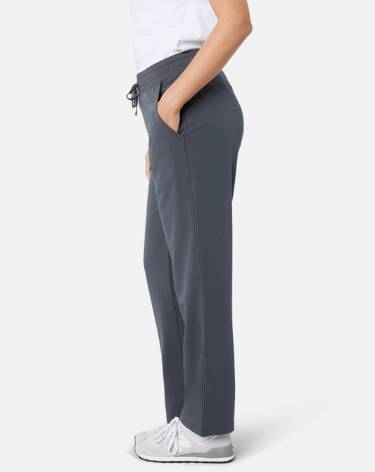 Arlo Straight Leg Scrub Bottoms - Pewter