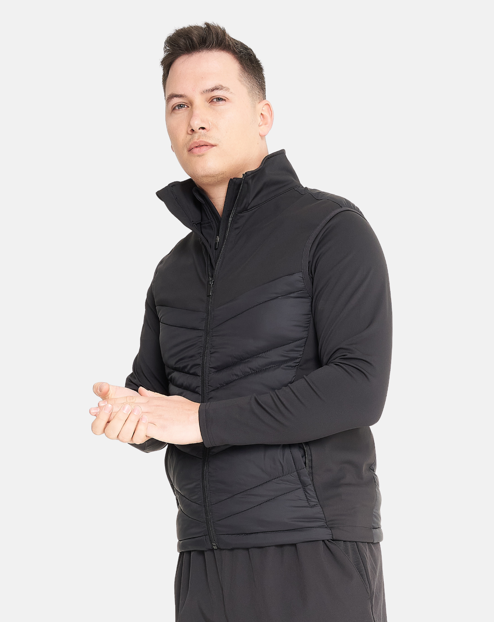 Men's Eco Tech Gilet - Black