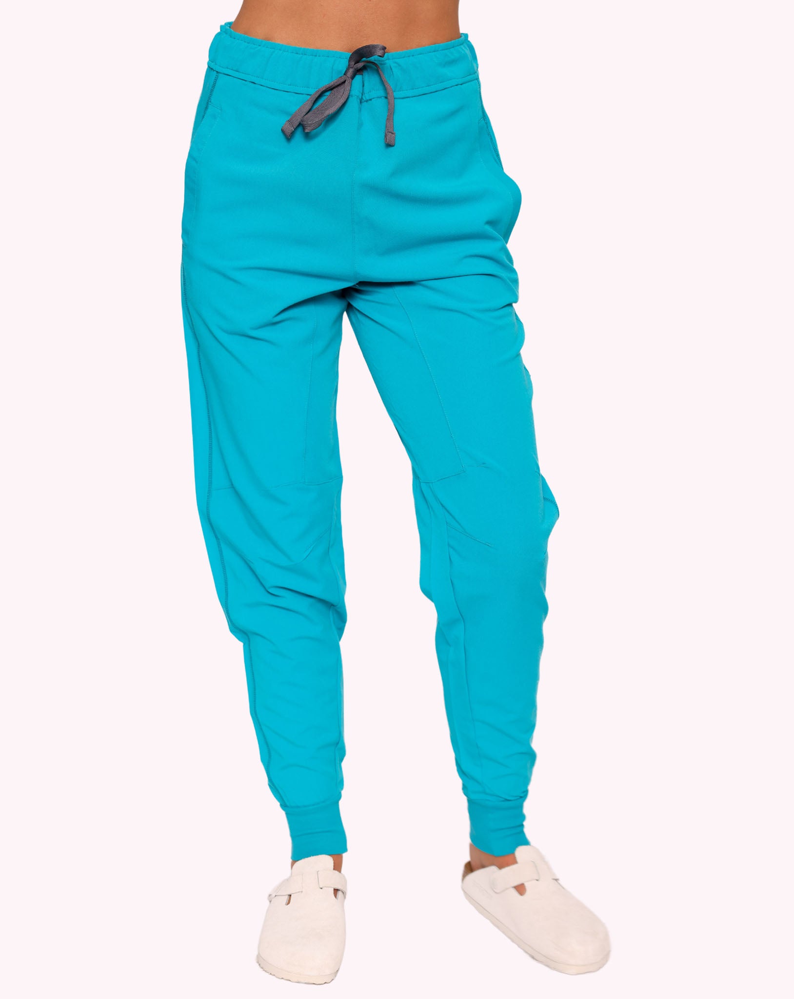Neo Scrub Joggers - Teal