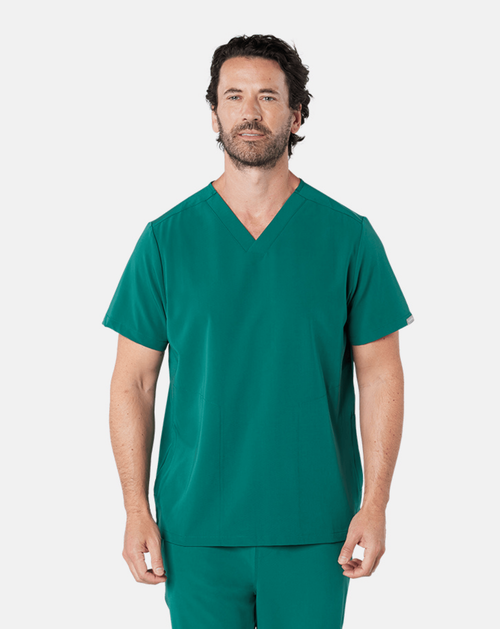 Oscar Scrub Top - Hunter Green
