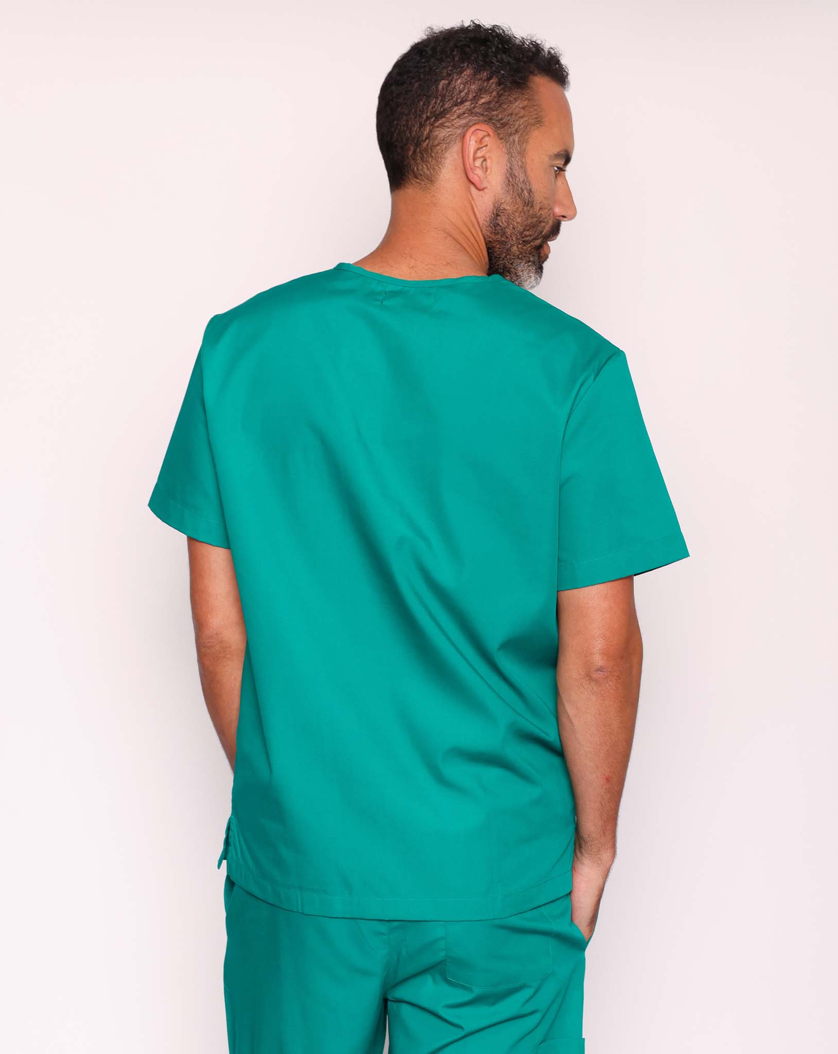 Sandringham Unisex Three Pocket Scrub Tunic - Forest Green
