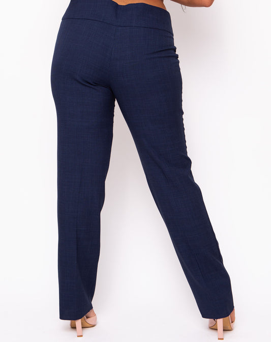 Signature Women's Tailored Fit Trousers | Midnight Navy