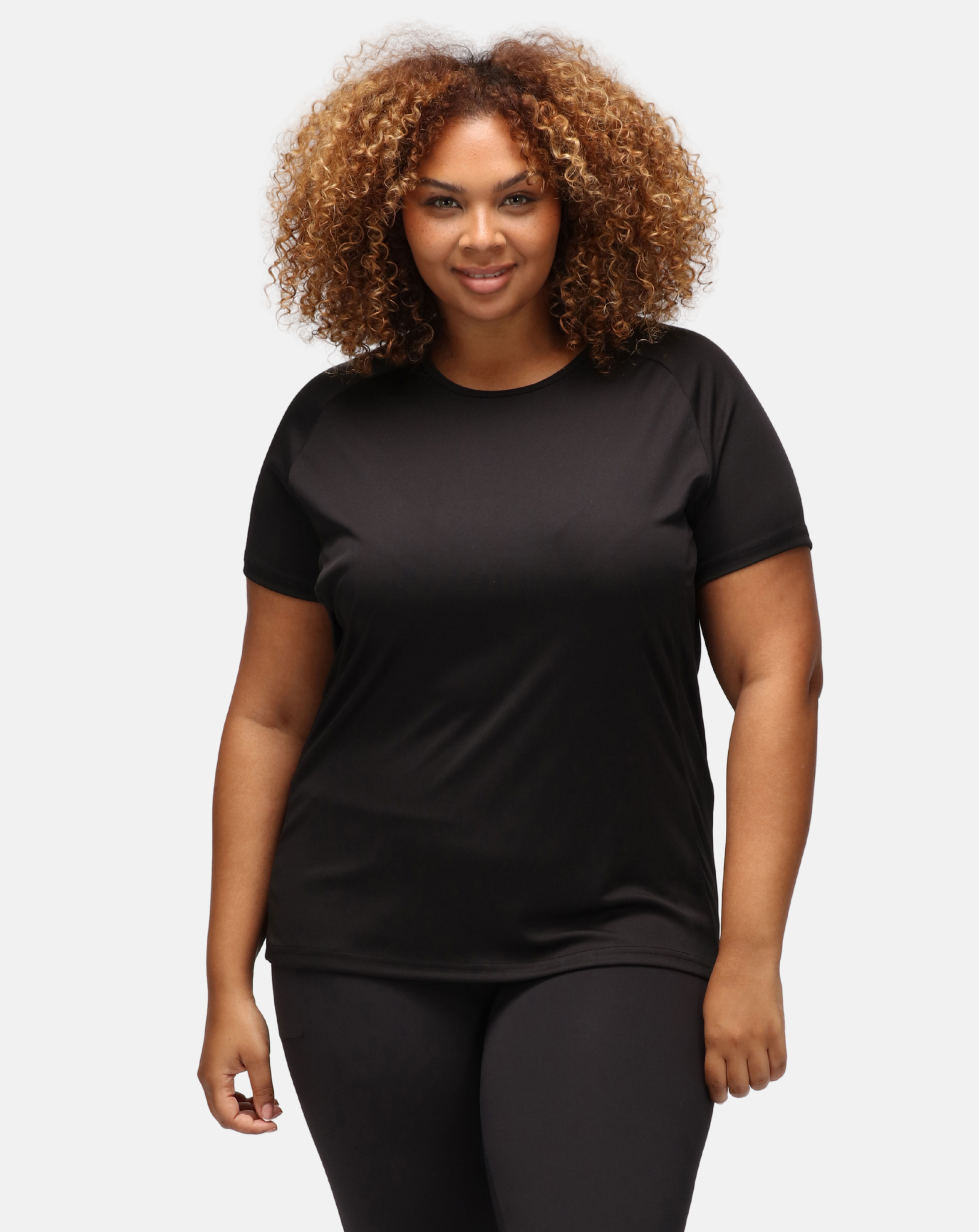 Women's Eco Tech T-Shirt - Black