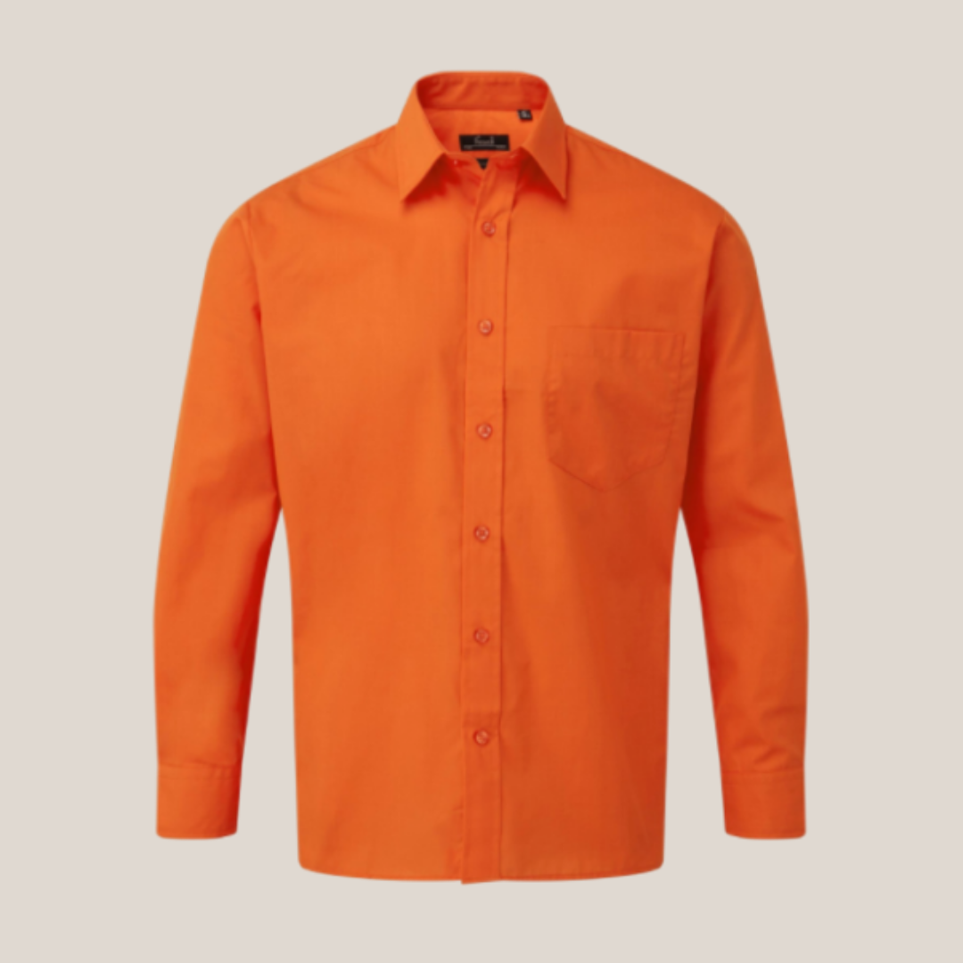 Orange Shirt Mens