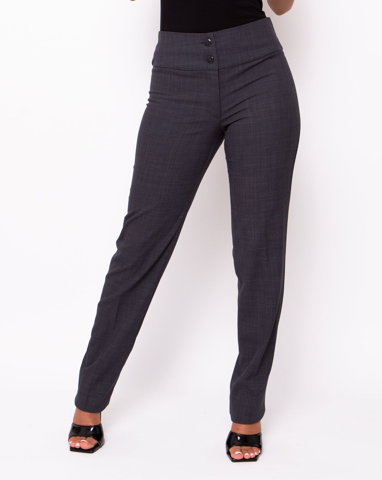 grey trousers women