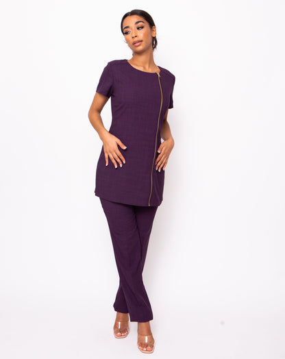 Plum Beauty Tunic and Trousers
