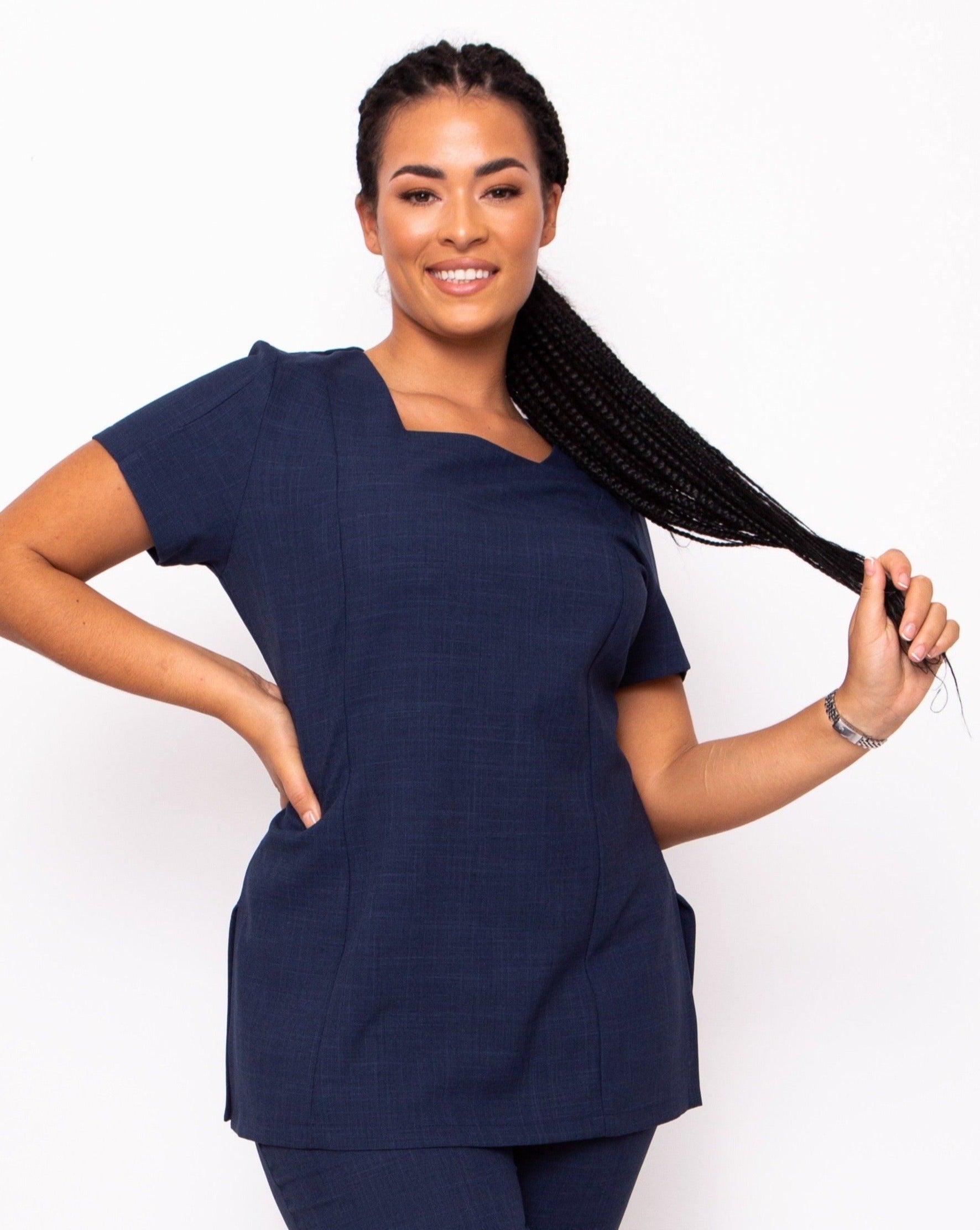 square neck beauty tunic