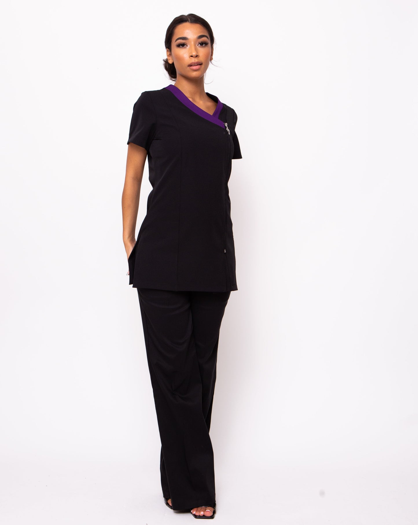 purple beauty tunic and trouser