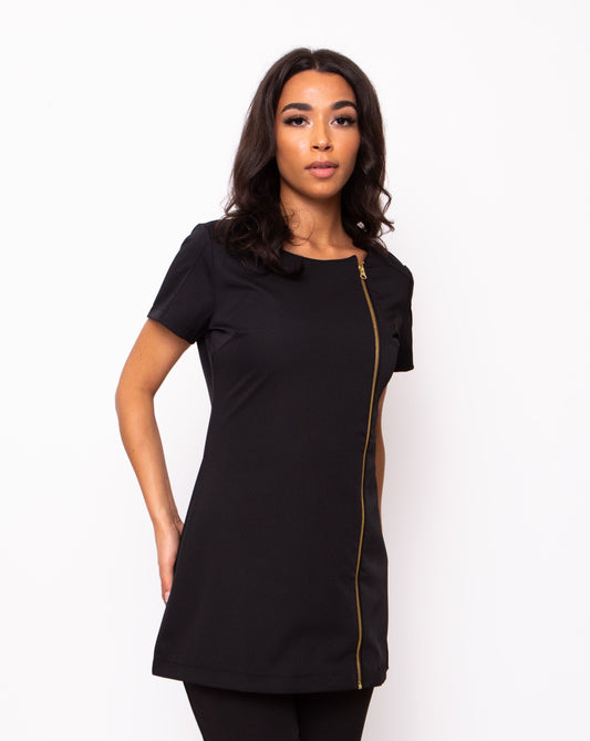 Hero Women's Round Neck Tunic | Black
