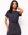tie waist beauty tunic
