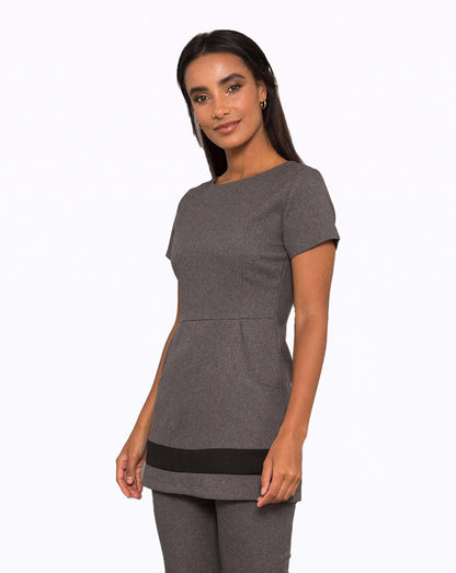 Blossom Spa Tunic with Pockets (Luxury Twill)