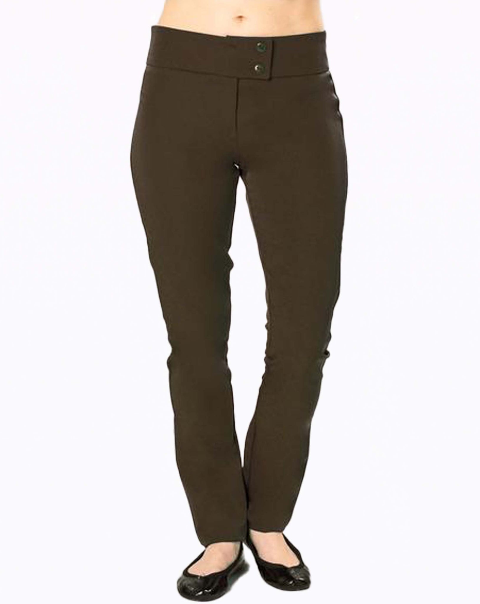 Women Casual Pants Work Office Stretch Skinny Trousers Bottoms With Belt   Fruugo IN