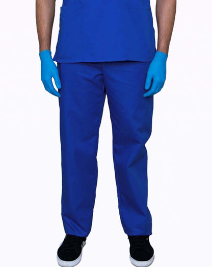 cobalt blue scrub trouser