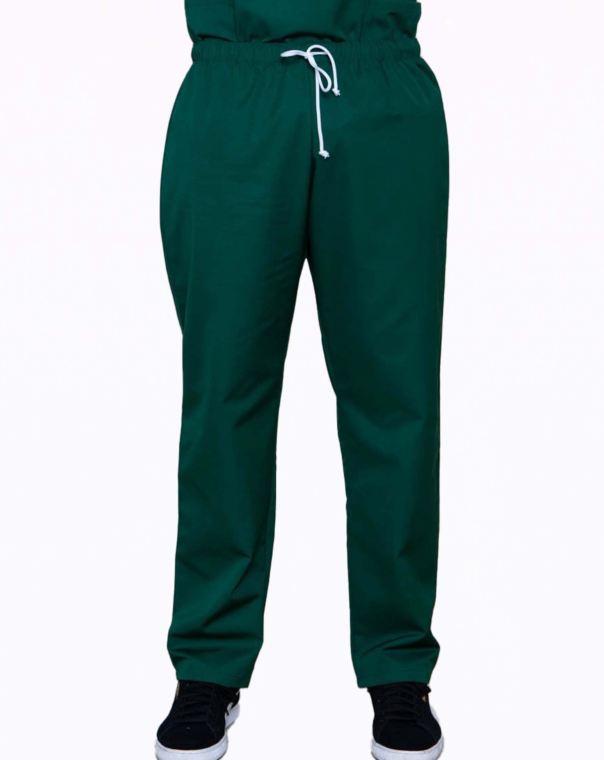 green scrub trouser