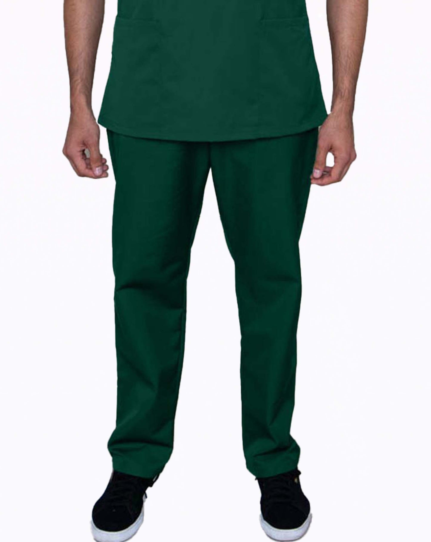 forest green scrub  trouser 