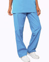 sky blue scrub suit