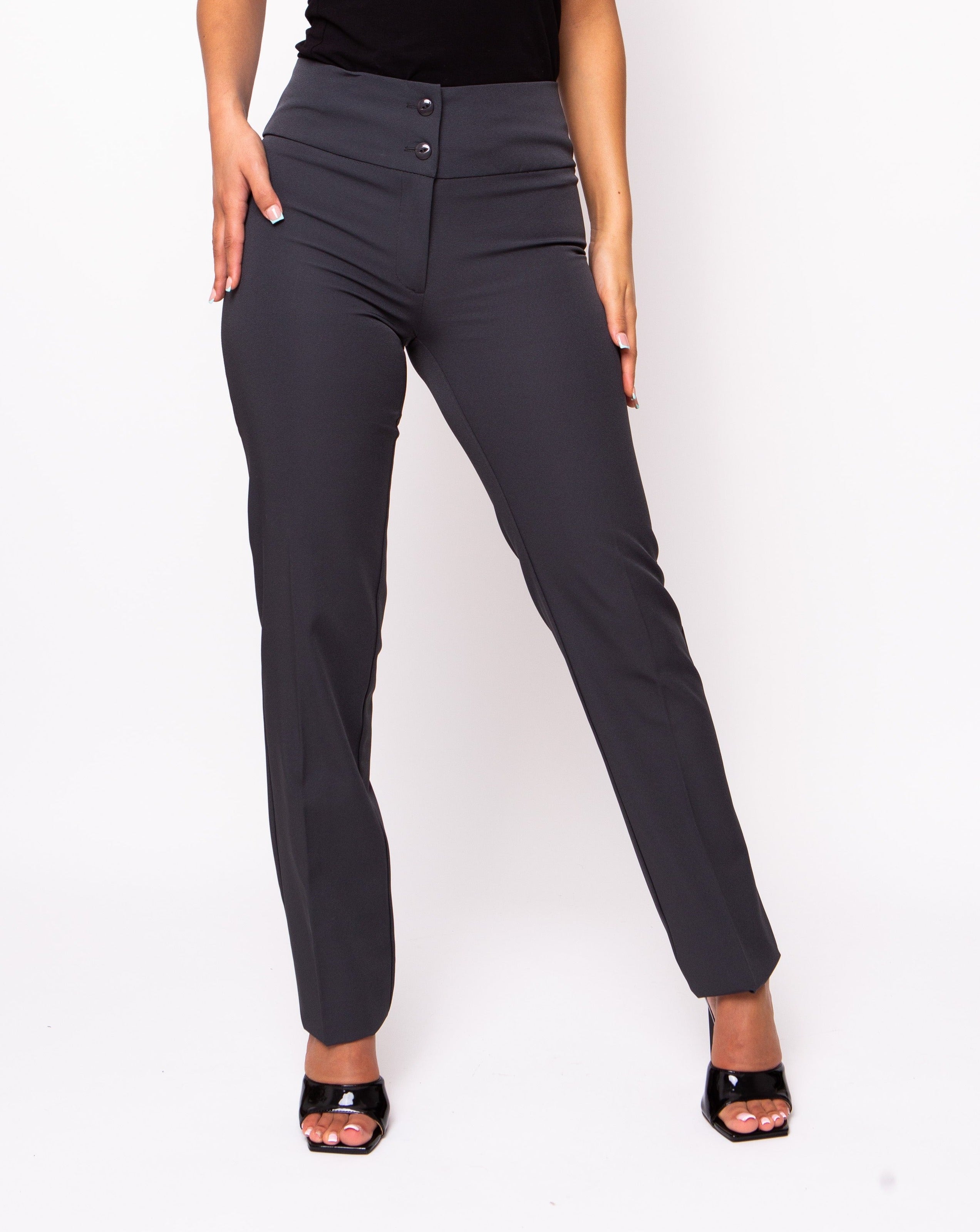  womens slate grey trouser